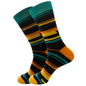 Chaussettes de sport de haute qualité en coton mélangé, résistantes aux accrocs, avec logo et couleur personnalisés, unisexe, automne - Product Image 2
