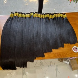 PRECIO DE FÁBRICA HUESO NATURAL CRUDO RECTO CUTÍCULA NEGRA ALINEADO VIRGEN Remy BLANQUEAMIENTO MEJOR VENTA SUPER DOBLE DIBUJADO - Product Image 2