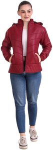 Truen vêtements 2025 femmes veste d'hiver brillant culture bouffant velours côtelé Bomber fermeture à glissière imprimé motif mode manteaux dames - Product Image 5