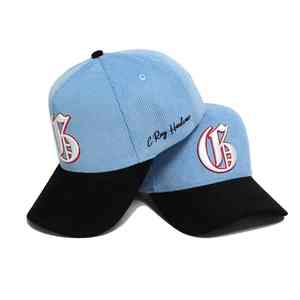 Unisex Adjustable Cotton 5 6-Panel Fitted Baseball Cap Custom Embroidery Logo Soft Dad <b>Hats</b> With Plain Snapback Low MOQ - Product Image 2