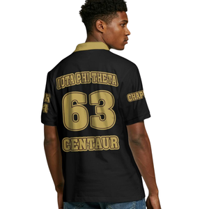 Camiseta Polo Iota Phi Theta para Hombre, 1963, Bordada, Fraternidad Griega, Algodón Premium, Liga Ivy, Universitaria - Product Image 5
