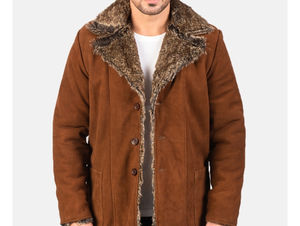 Nuevo diseño, precio barato, chaqueta de cuero de ante para hombre, diseño ligero personalizado y chaqueta de cuero de piel de oveja de color - Product Image 4