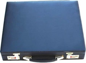 Étui rigide en cuir vintage brodé à la main 3D pour tablier maçonnique, sacs de régalia personnalisés, régalia maçonnique en maille, franc-maçon - Product Image 4