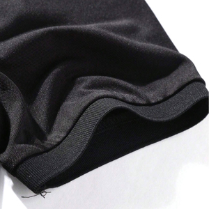 Meilleur fournisseur Nouvelle couleur noire Bonne vente Hommes Street Wear OEM Service Polo lavable en machine - Product Image 5