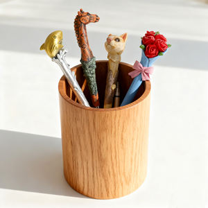 Bolígrafo de elefante gris de resina con perplejidad, bolígrafo colorido de <span class=keywords><strong>animales</strong></span> de zoológico, instrumento de pluma de escritura para papelería fresca - Product Image 3