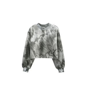 Qualité Pro Femmes Cropped Sublimation Crewneck Sweatshirts à bas prix et vente en gros - Product Image 6