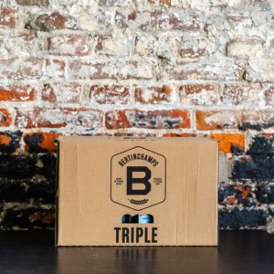 Paquete de 20 Botellas de 50cl de Cerveza Bertinchamps Triple Ale, Cerveza Artesanal Auténtica de Etiqueta Blanca, Cervecería Belga, 8%, 19 IBU, 13 - Product Image 3