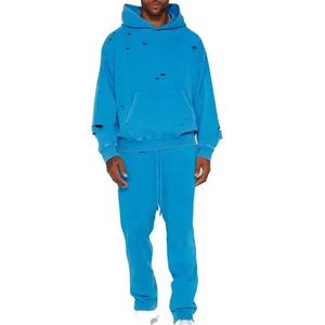 Sudadera con Capucha de Primera Calidad, 100% Algodón, Gruesa, Holgada, con Hombros Caídos, 400GSM 450GSM, para Estilo Urbano - Product Image 3