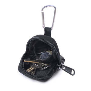 High Quality Wallet Pouch EDC <b>Card</b> <b>Key</b> <b>Holder</b> Outdoor Travel Patch Zipper Utility Tool Nylon Lining Unisex - Product Image 2