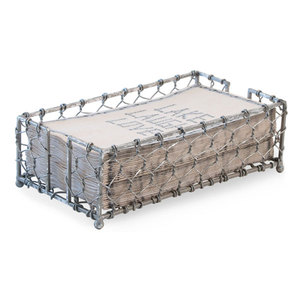 Metal Iron Wire <b>Square</b> Napkin Holder Farmhous Napkin Holder for <b>Tables</b> - Product Image 2