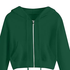 เสื้อฮู้ดเอวลอยสำหรับผู้หญิงเสื้อฮู้ดแบบลำลอง - Product Image 4