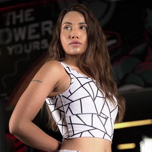 Ensemble de yoga sans couture deux pièces soutien-gorge de sport et leggings matériau doux et respirant à séchage rapide pour un entraînement actif et fitness - Product Image 5