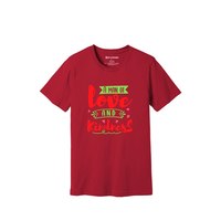Thèmes de gentillesse imprimer 100% t-shirt en tissu de coton 160-180 à lourd GSM 12 couleurs disponibles Personnalisé votre propre conception et placement
