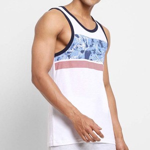 High Quality New Arrival OEM Custom <b>Men</b> Tank Top Breathable Cotton New Design <b>Men's</b> Clothing Tank Tops Slim Fitness Workout 2025 - Product Image 5