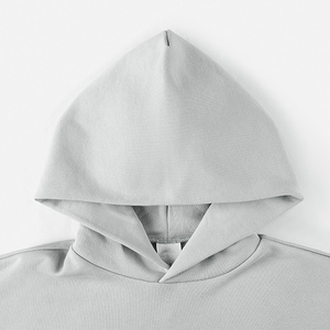 Sweat à capuche ample pour hommes de qualité supérieure en coton lourd polaire Baggy Street Fashion Factory Direct - Product Image 2