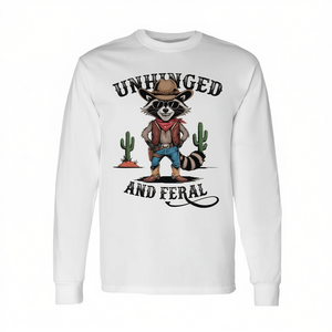 Camiseta de manga larga para niño pequeño con diseño de coche de carreras de mapaches desenfrenados y salvajes, camiseta promocional para mamá e hijo - Product Image 2