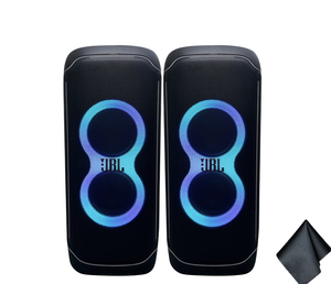 NUEVO ORIGINAL Paquete de 2 Altavoces Portátiles PartyBox Ultimate de 1100W con Paño de Limpieza - Product Image 1