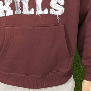 Venta caliente logotipo personalizado algodón mezclado en blanco peso ligero liso sudaderas con capucha hombres pulóver sudaderas con capucha para hombres - Product Image 5