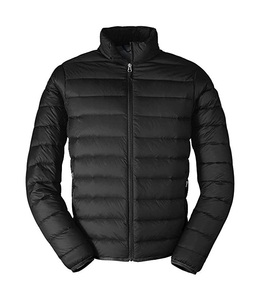 Custom Design Coated Stand Collar Front Logo Full Zipper 100% Polyester Breathable Casual Men's Winter High Street <b>Jacket</b> - Product Image 1
