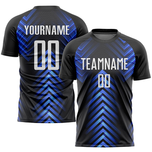 Uniformes de Fútbol para Clubes Deportivos al por Mayor, Camisetas Deportivas con Cuello Redondo, Camisetas de Fútbol Cortas Personalizadas, 100% Poliéster Ligero - Product Image 6