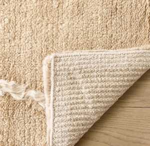 Alfombra Marroquí de Lana, Juego de Alfombras Tradicionales, Diseño Elegante, Anudada a Mano, Duradera, para Uso en Interiores, Textura Suave, Revestimiento para Pisos - Product Image 1