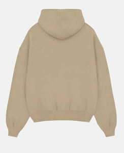 Sweat à capuche en molleton de coton lourd de luxe, unisexe, coupe décontractée streetwear, avec personnalisation complète de la marque, impression de logo et broderie - Product Image 5