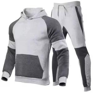 Chándal Hombres Moda Sudaderas con capucha Hombres Trajes Logotipo personalizado Conjuntos Sudadera Pantalones de chándal Primavera Otoño Fleece Con capucha - Product Image 2