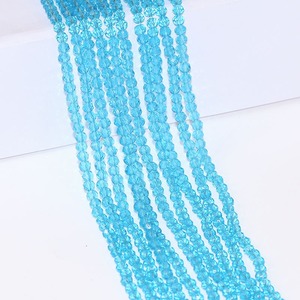 Cuentas sueltas de precio barato de fábrica Natural de alta calidad, cuentas de neumático de cristal facetado, cuentas de vidrio Rondelle para la fabricación de joyas - Product Image 2