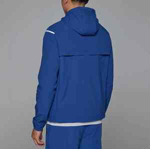 Veste en tissu nylon professionnelle OEM Vêtements de randonnée Veste de pluie coupe-vent Veste de golf pour hommes - Product Image 5