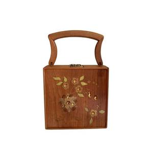 Pochette légère en bois avec construction durable, sac à main en bois artisanal unique pour la mode de créateur à bas prix - Product Image 1