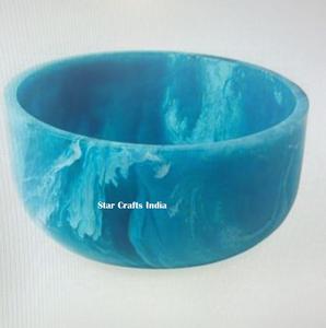 Bol en résine décoré antique, produit indien de grande qualité, meilleure vente, vaisselle de service, décoration de mariage, 2025 - Product Image 3