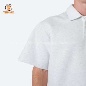 Nouvelle arrivée de haute qualité Polo pour hommes Logo respirant imprimé personnalisé Maillot à manches courtes Motif solide Service OEM - Product Image 5