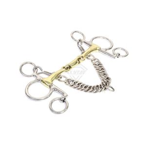 Bocados de Acero Inoxidable para Caballos, Bocados Profesionales de Salto Occidental para Caballos, Bocados de Color Personalizado a Precio Económico - Product Image 1