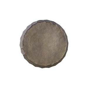 Table basse moderne de luxe en métal écologique avec motif nid d'abeille en relief pour salon - Product Image 2