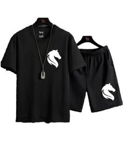 Ensemble 2 pièces pour homme, été, haute qualité, confortable, formel, respirant, chemise et short en coton éponge - Product Image 6