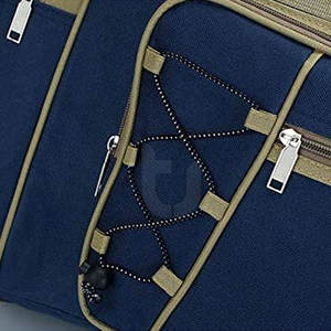 Bolsa de gimnasio deportiva con estampado personalizado unisex, cremallera impermeable de nailon, suministro duradero de fábrica, MOQ bajo, gran oferta - Product Image 5