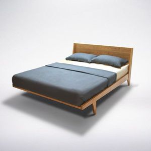 <b>Bed</b> <b>Frame</b> From Solid Teak Wood <b>Beds</b> Minimalist Design Raw Finish for Bedroom Furniture and Hotel Furniture - Product Image 3