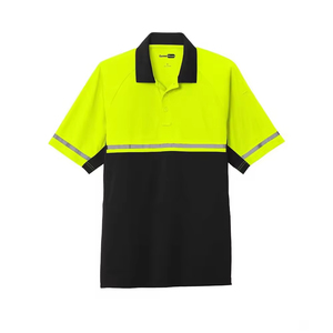 Vêtements de travail chemises réfléchissantes pour hommes haute visibilité chemises de sécurité respirant léger Logo personnalisé OEM usine en gros - Product Image 2