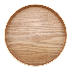 Ensemble de plateaux en bois tendance de couleur marron foncé élégante avec une forme rectangulaire et un design élégant, parfait pour les maisons modernes - Product Image 3
