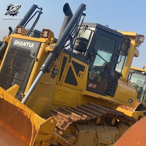 Bulldozer sur chenilles d'occasion Shantui SD16 17 tonnes, capacité de la benne de 4,8 m³, marque chinoise d'origine, bulldozer moyen, faible nombre d'heures, certifié CE - Product Image 5