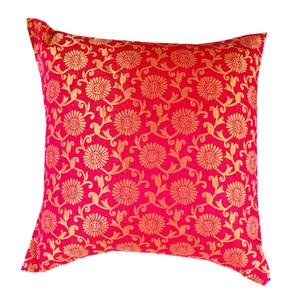 Vibrant Color Silk <b>Cushion</b> Covers 16x16 Inches, Embroidered Sofa <b>Cushion</b> Cover Decorative Throw Pillow <b>Cushion</b> - Product Image 5