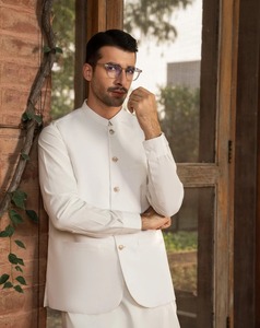 2024-25 musulmán Shalwar Kameez para hombres, venta al por mayor, diseño bordado personalizado, Material transpirable, Shalwar Kameez personalizado - Product Image 2