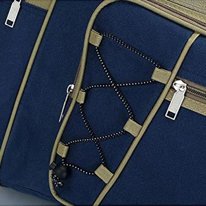 Bolsas de lona de viaje deportivas de lujo de gran capacidad logotipo personalizado impermeable profesional nuevo diseño bolsas de equipaje de alta calidad - Product Image 4