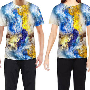 T-shirt personnalisé par sublimation pour homme, T-shirt imprimé intégral, T-shirt unisexe par sublimation en gros, T-shirt imprimé intégral - Product Image 3