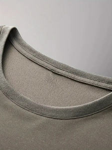 เสื้อยืดผู้ชายแขนสั้นฤดูร้อนดีไซน์ลายเส้นสีแดงสีดำ100% สต็อกเสื้อผ้าจำนวนมากเสื้อผ้าแบบผสมเสื้อผ้ามือสอง - Product Image 5