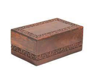 Urnas de cremación de madera modernas de Venta caliente, urnas decorativas para entierro funerario hechas a mano para hombre y mujer a bajo precio - Product Image 3