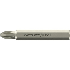 Wera Bit 855/0 Micro PZ 1 L.30mm VPE 10 Micro PZ <b>Screwdriver</b> - Product Image 1