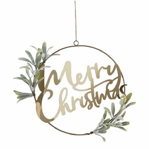 Diseño de asta decoración gran corona de Navidad mejor calidad al por mayor decoración estándar Corona barata para decoración de Navidad - Product Image 2