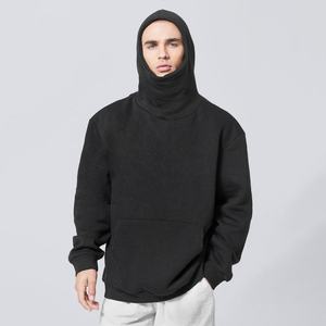 ชุดเซ็ตฮู้ดดี้สตรีทแวร์พร้อมโลโก้สั่งทำพิเศษ คุณภาพสูง ผ้าฝ้าย 100% ชุดจ็อกเกอร์สำหรับผู้ชายและผู้หญิง - Product Image 4