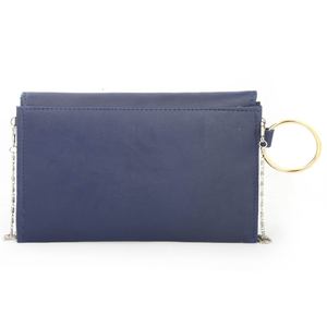 Women's Clutch (Kam-<b>2060</b>) - Navy Blue - Product Image 3
